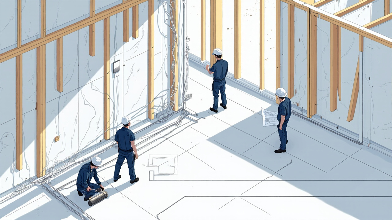 Électricité avant l’isolation: gagnant pour votre rénovation