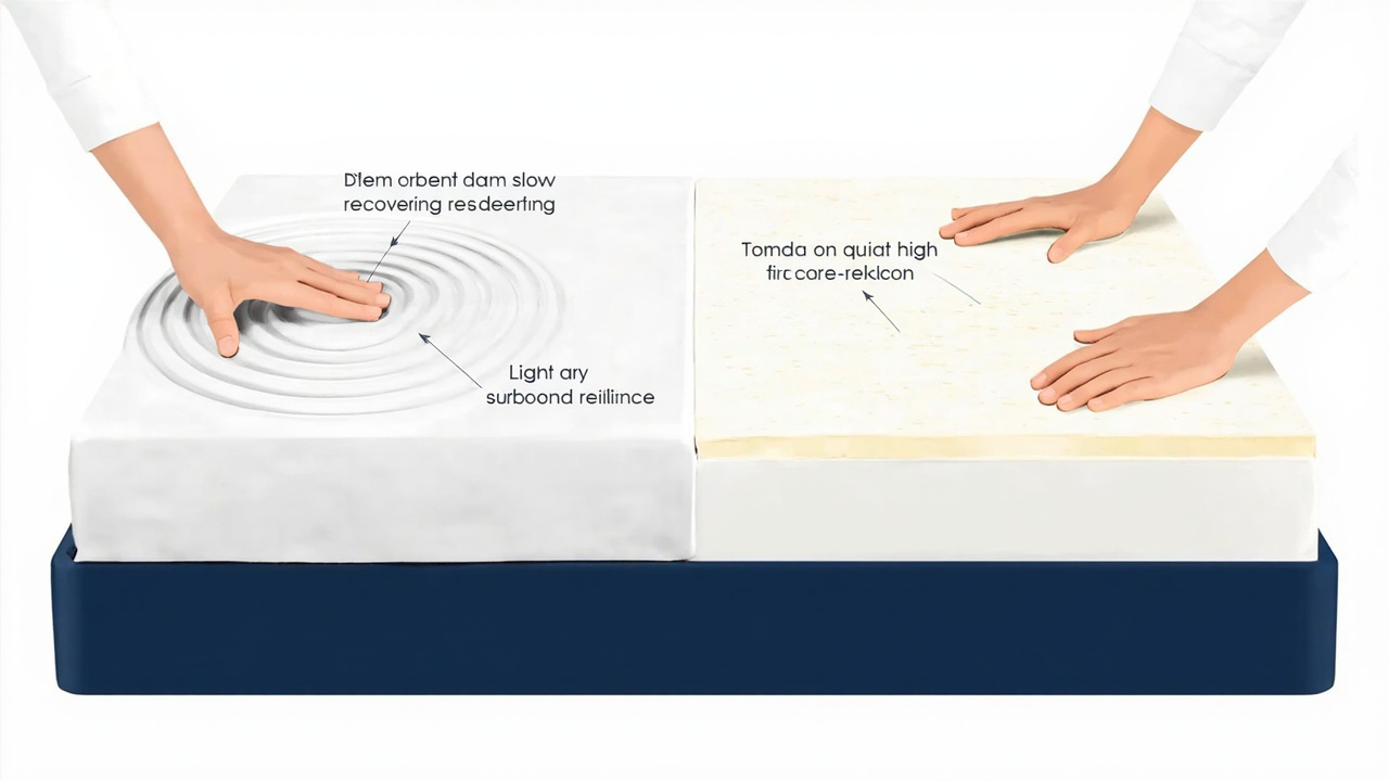 matelas mousse vs latex: guide rapide pour bien choisir