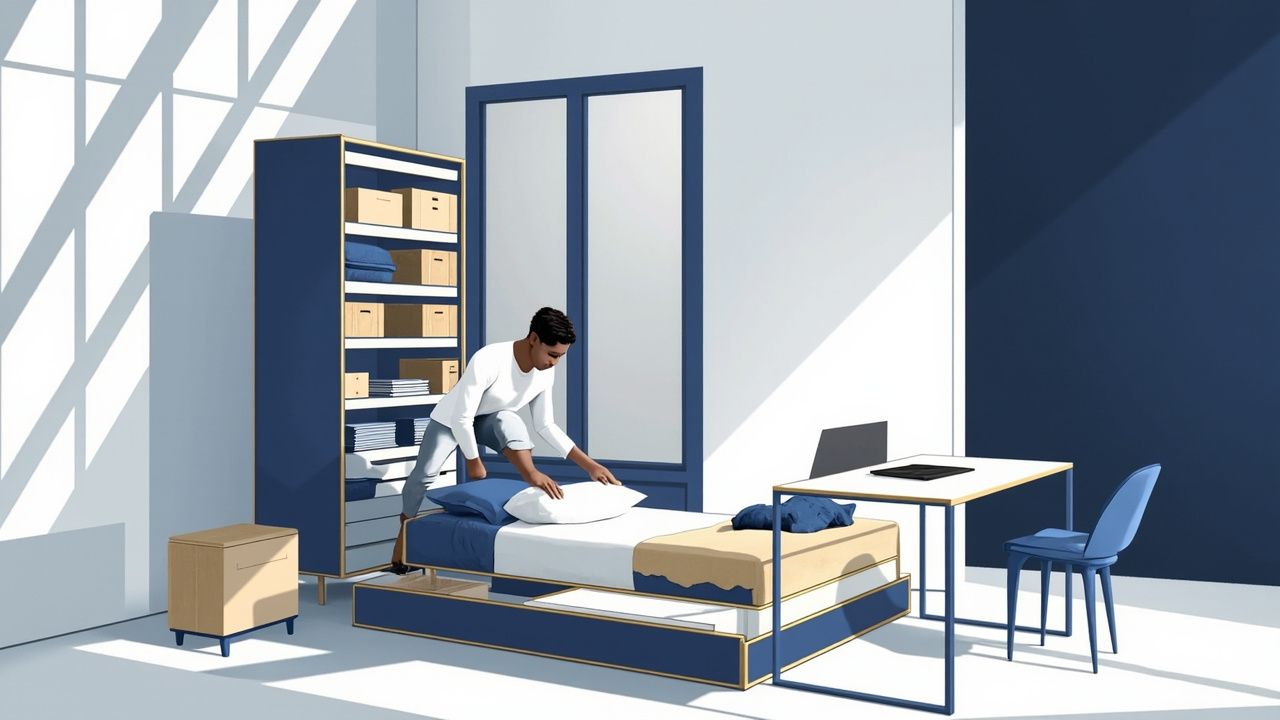 petite chambre : optimiser l'espace pour gagner en confort