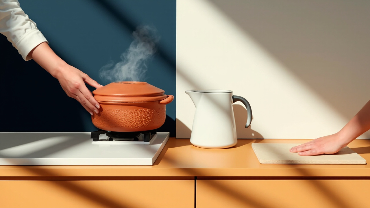 cuisine terracotta: chaleur instantanée et style durable