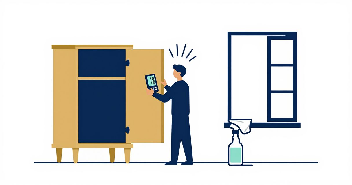 odeur de moisi dans meuble en bois : diagnostic et nettoyage