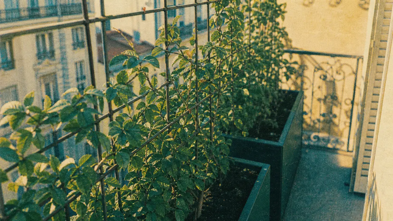 Brise vue plante persistant pour cacher un vis-à-vis sur balcon