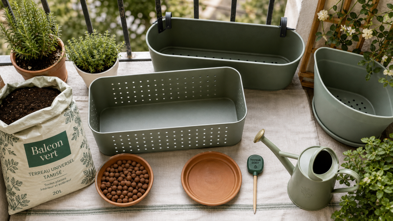 Créer un coin de verdure sur son balcon : plantes en pots et bacs, erreurs à éviter