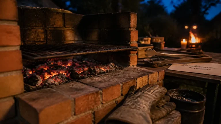 Faire un barbecue maison : barbecue en briques bois charbon ou gaz
