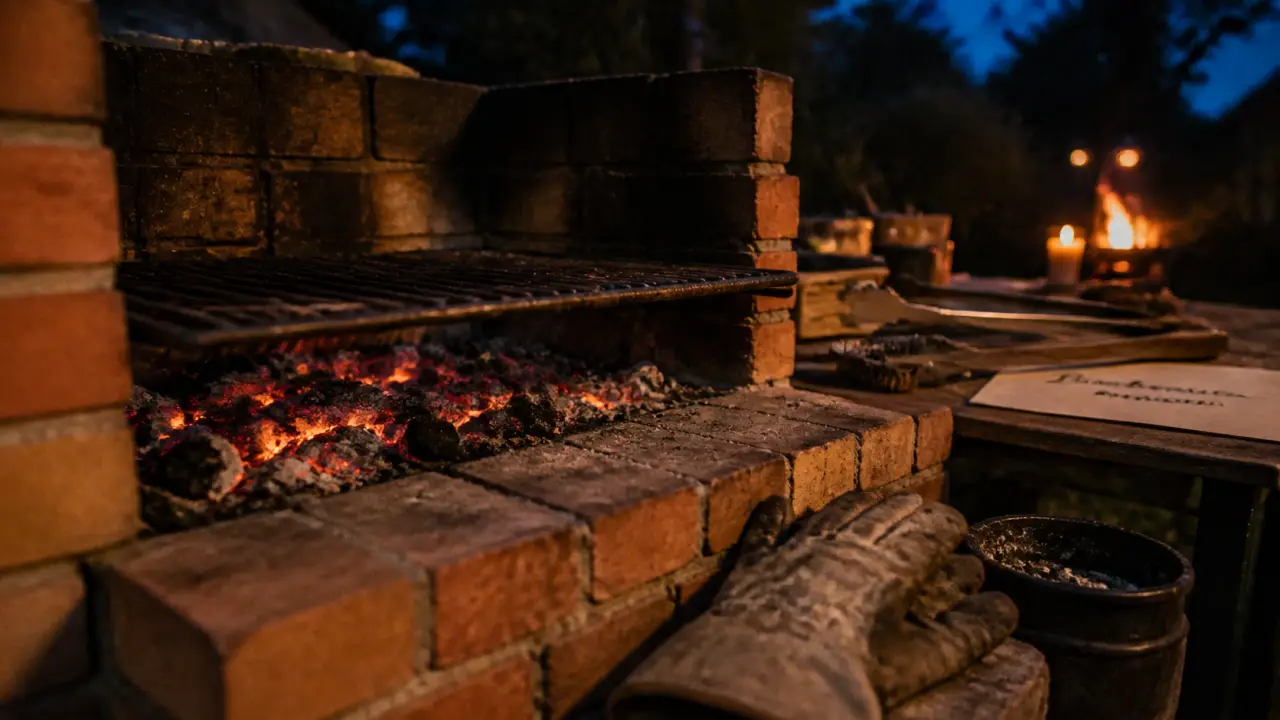 Faire un barbecue maison : barbecue en briques bois charbon ou gaz