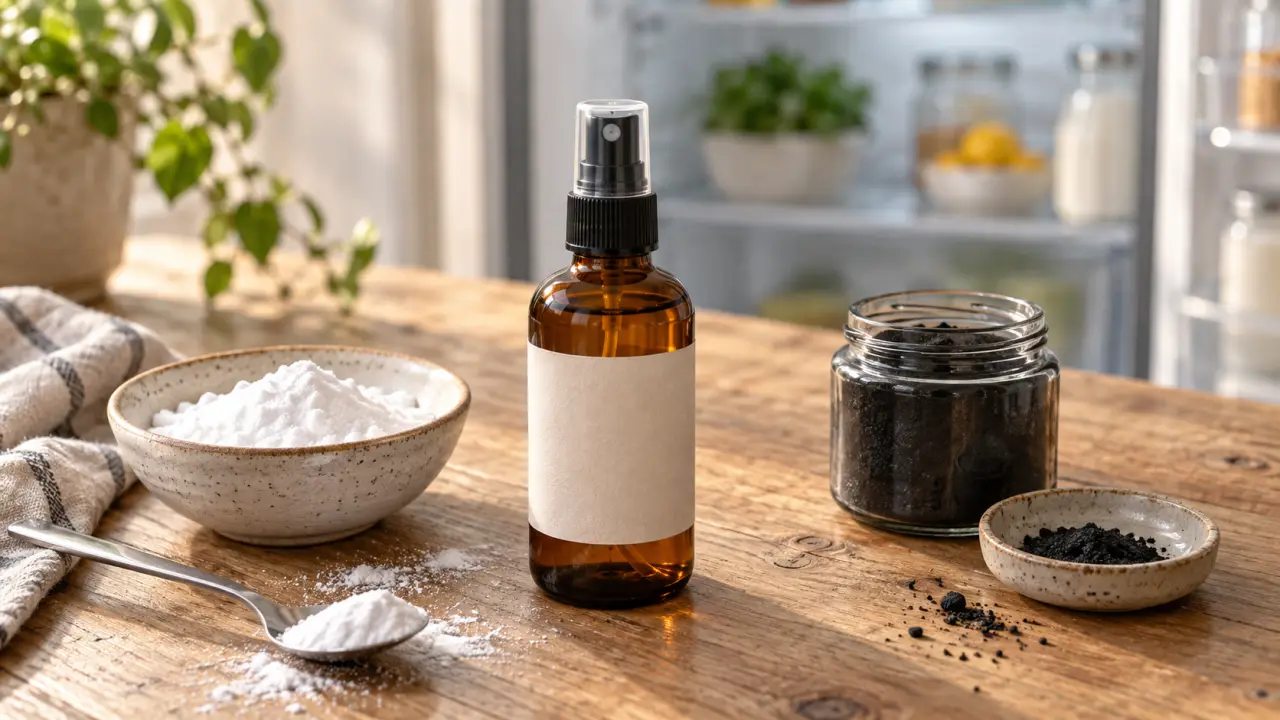Désodorisants maison : spray naturel au bicarbonate, charbon actif pour neutraliser les odeurs