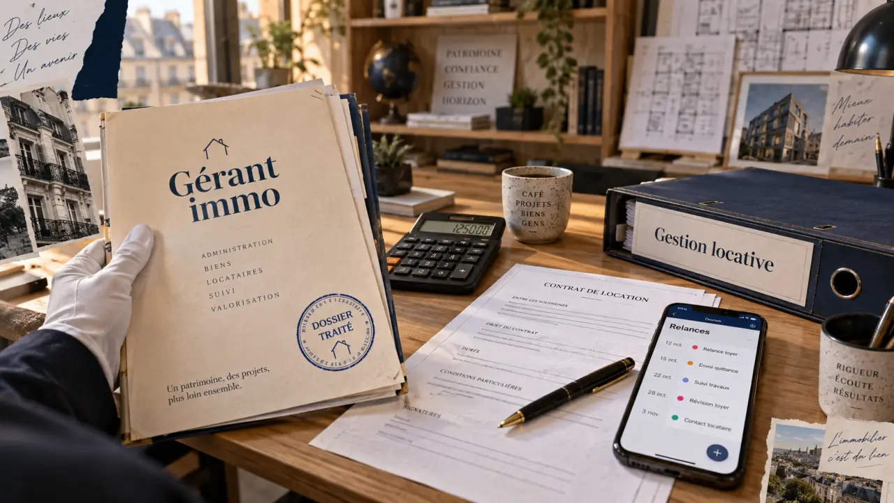 Gérant immo : dossier administratif et gestion locative
